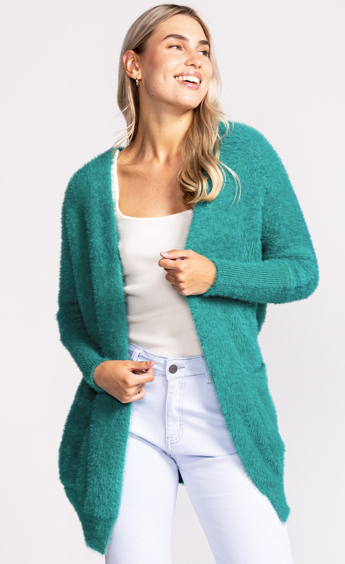 Arielle Cardigan  Green - Pink Martini Collection