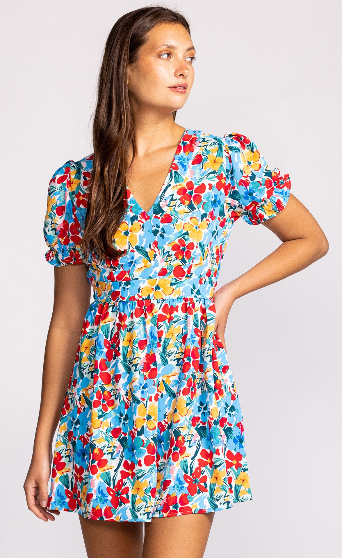 Michelle Dress Red - Pink Martini Collection