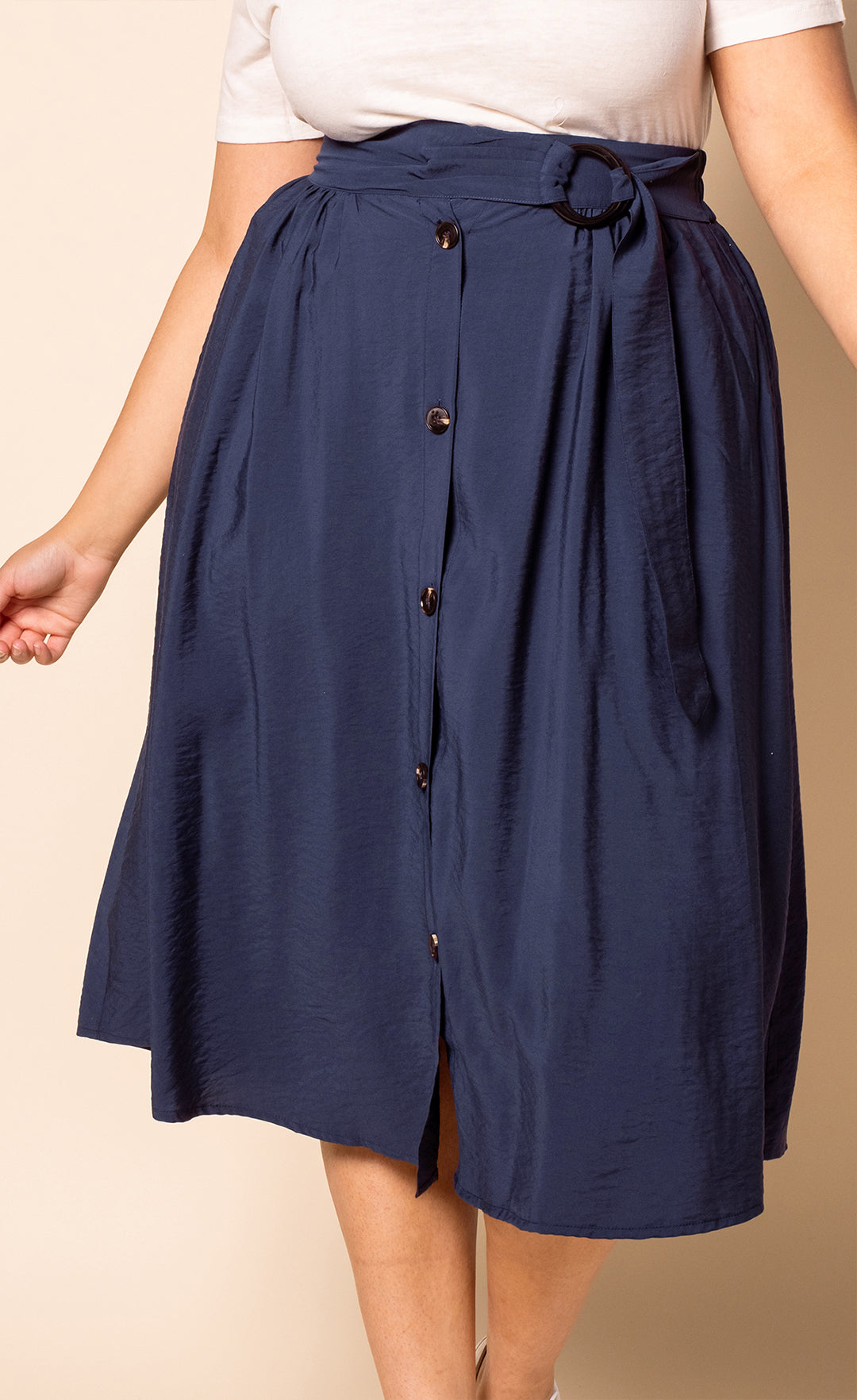 Amelia Classic A-Line Pleated Skirt