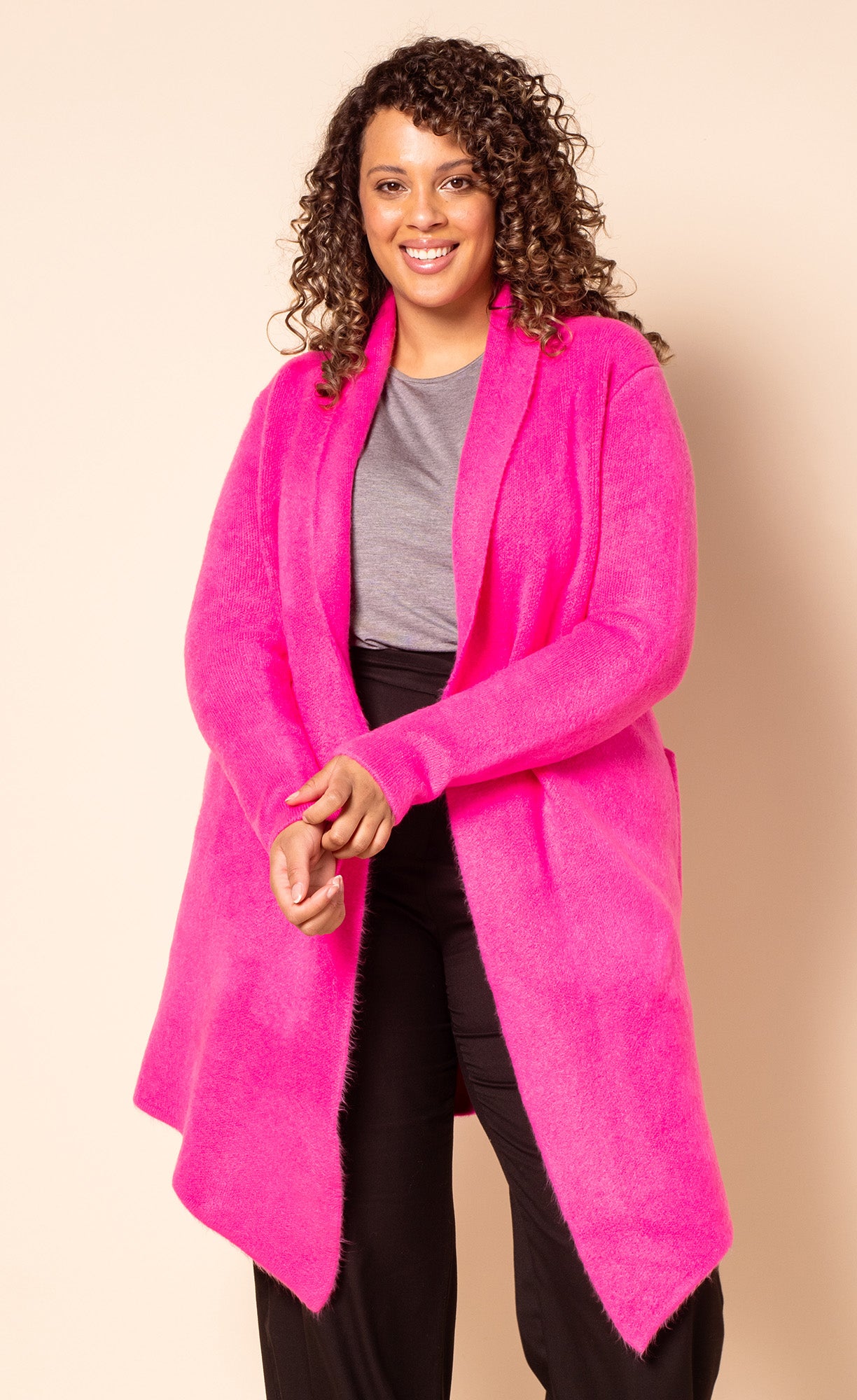 The Stockport Jacket Hot Pink - Pink Martini Collection